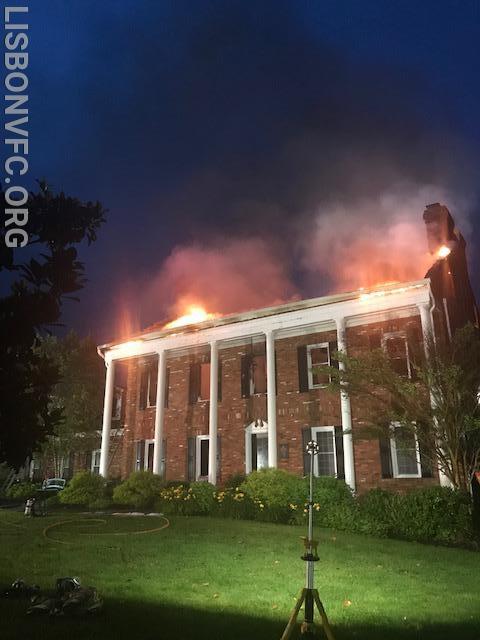 6/25/19 House Fire 2 Alarms, 2300 Block Gillis Rd